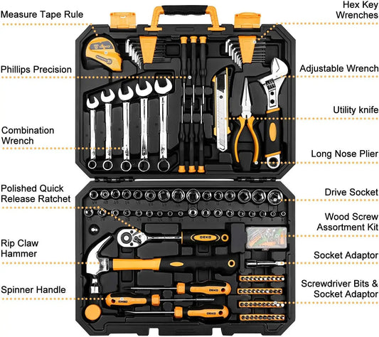 General Household Hand Tool Kit