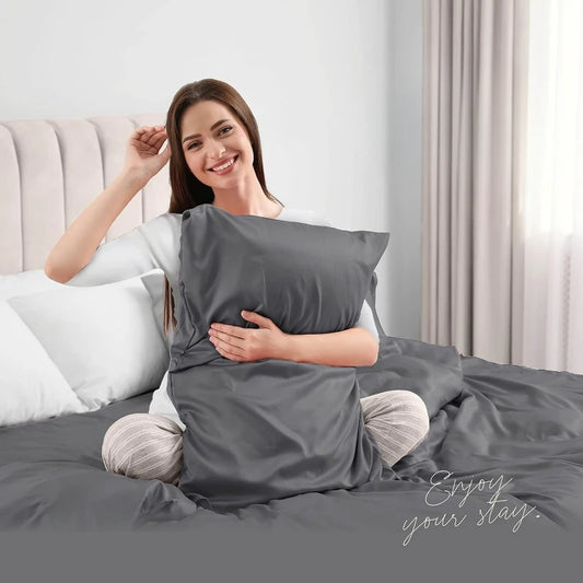 Queen Size Bed Sheets & Pillowcase Set
