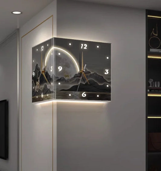 Led Luxury Art Mural Wall Clock