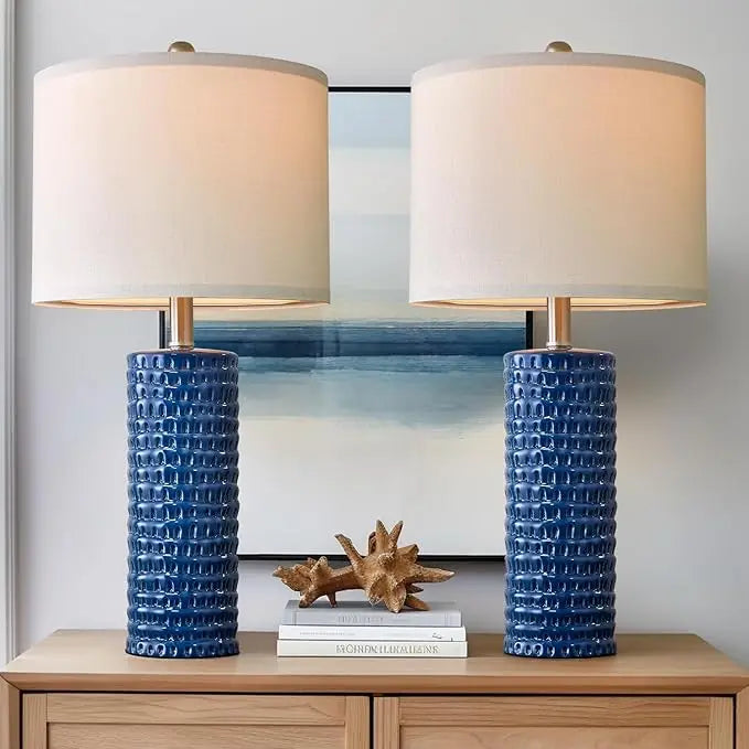 Modern Ceramic Table Lamp Set