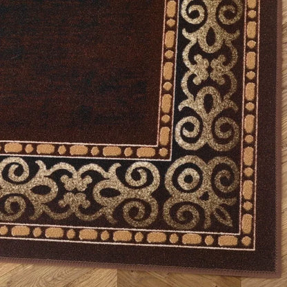 Bordered Modern Indoor Area Rug